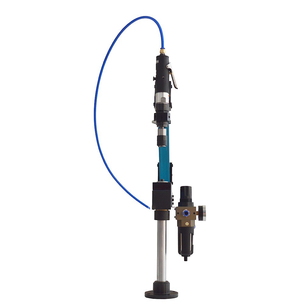 Pneumatic Vertical Tapping Machine Drilling Threading Tool Flexible Arm M3-M12