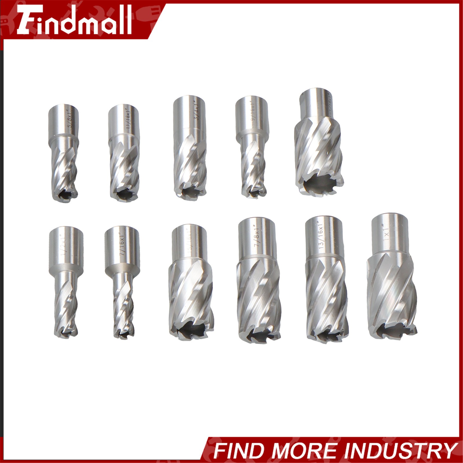 Findmall Magnetic Drill Stepless Speed Bi-Directional 1950W 13900N Mag Force