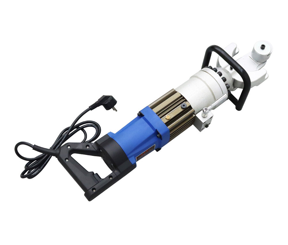 220V Powered Bending Machine Rebar Bender Device Industrial w/Portable Box – New