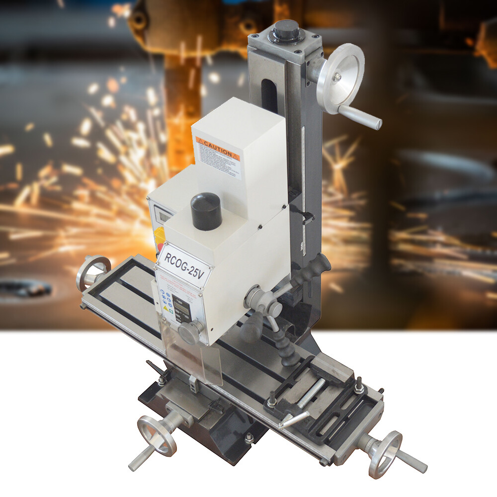 RCOG-25V Precision Mill/Drill Bench Top Mill and Drilling Machine 110V 1100W R8
