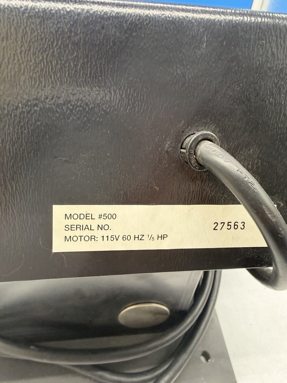 MINITUL Model 500 Miniature Cut-off Saw With Foot Pedal