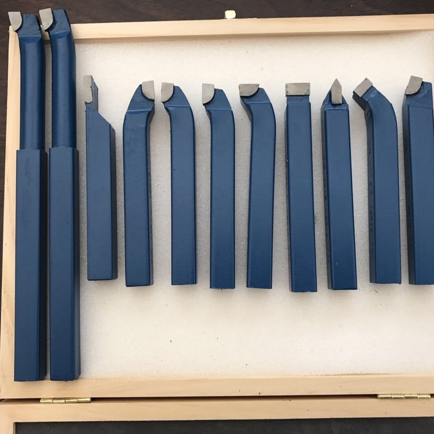 11 PCS Carbide Tip Tipped Cutter Tool Bit Cutting Set Metal Lathe Tool 10/12mm