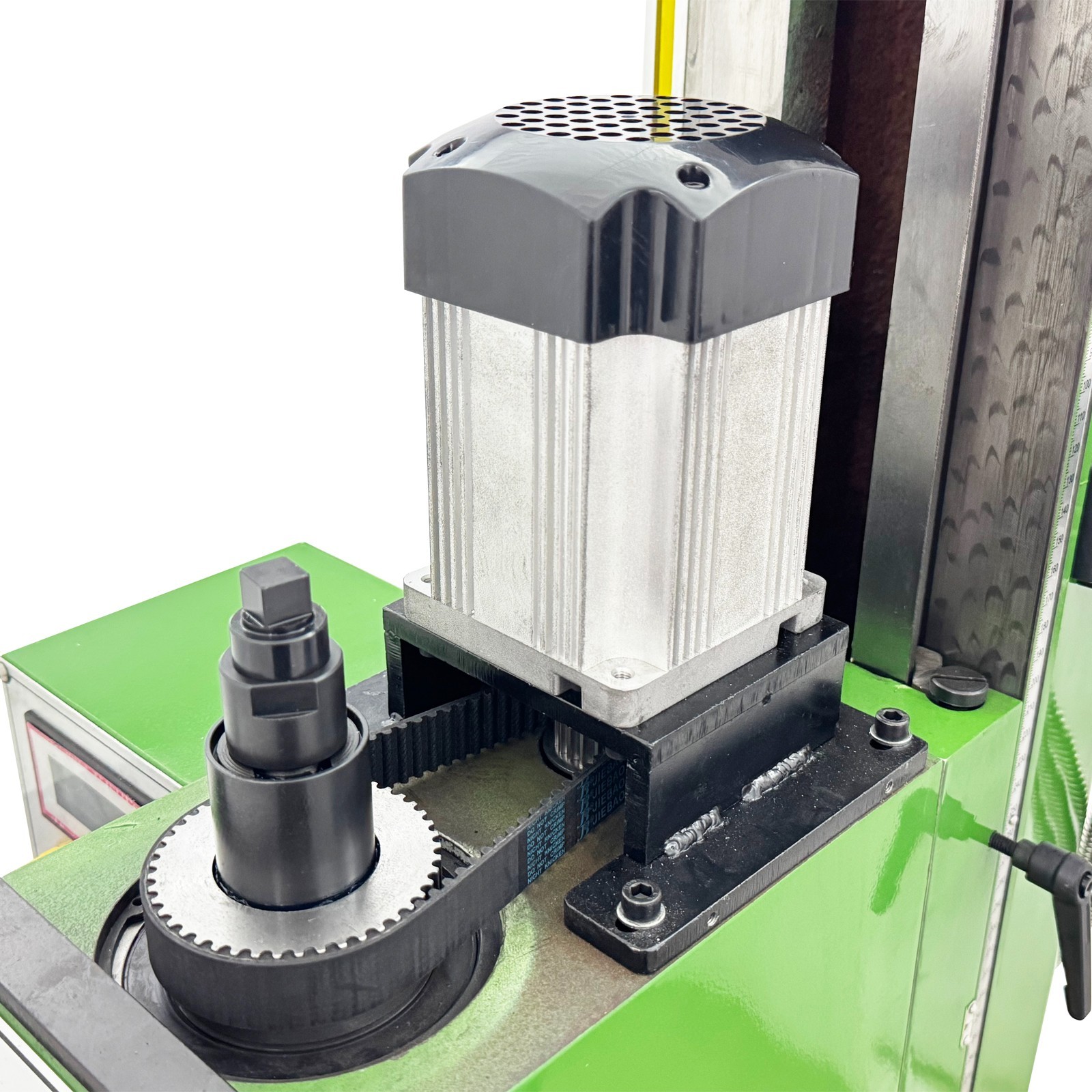 Heavy-Duty Cast Iron Milling Machine SM32V 110V 1.5KW Brushless R8 Taper 3-Axis