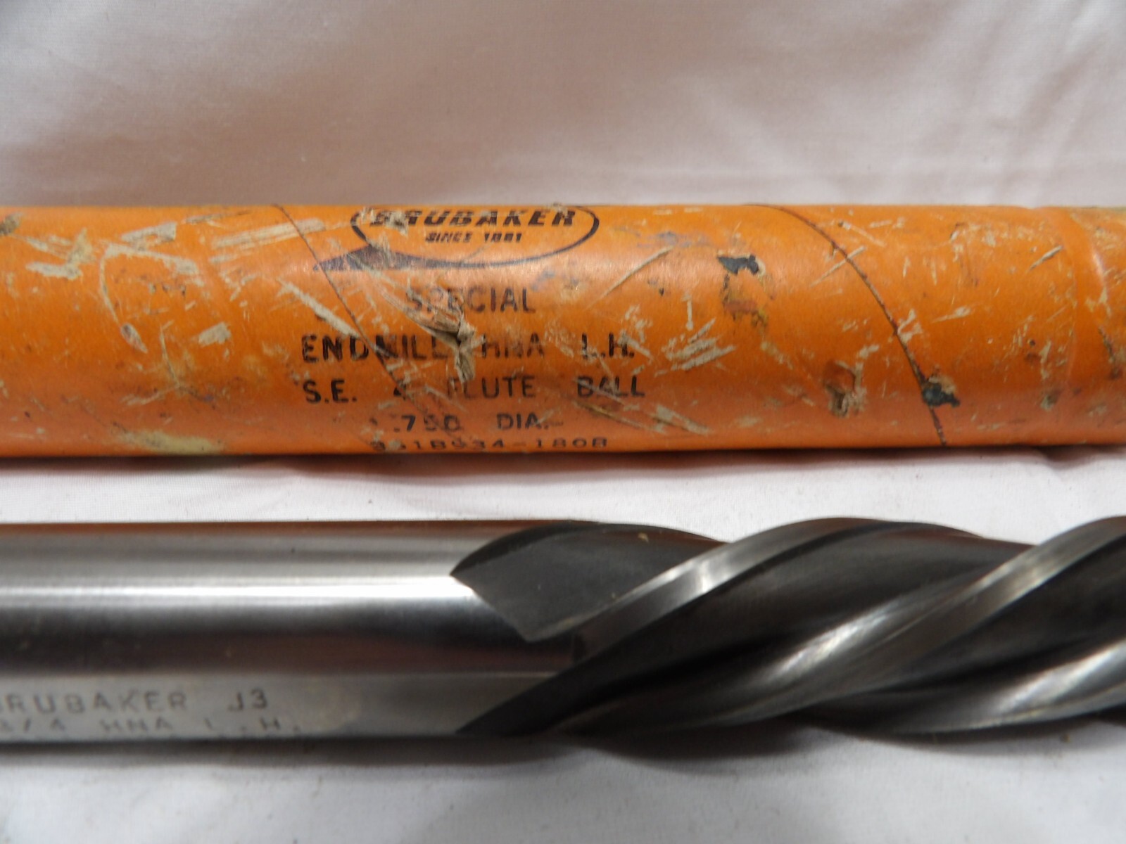 Brubaker Ball Nose Endmill Cutter 3/4″ x 3/4″ x 4″- Made in the USA