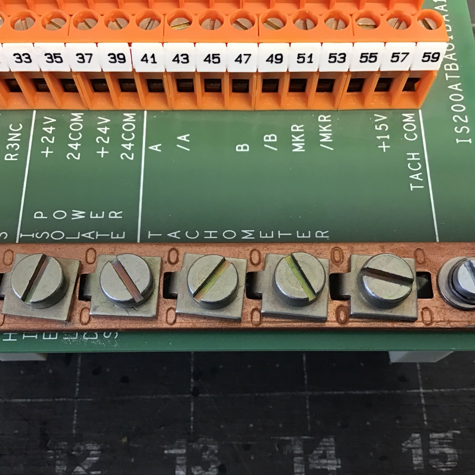 GE SP-RS Minirec 173C8535DHG01 /IS200ATBAG1BAA1 Board (LMP31U)