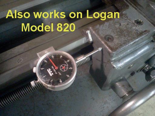 South Bend lathe dial indicator clamp for 9″&10K