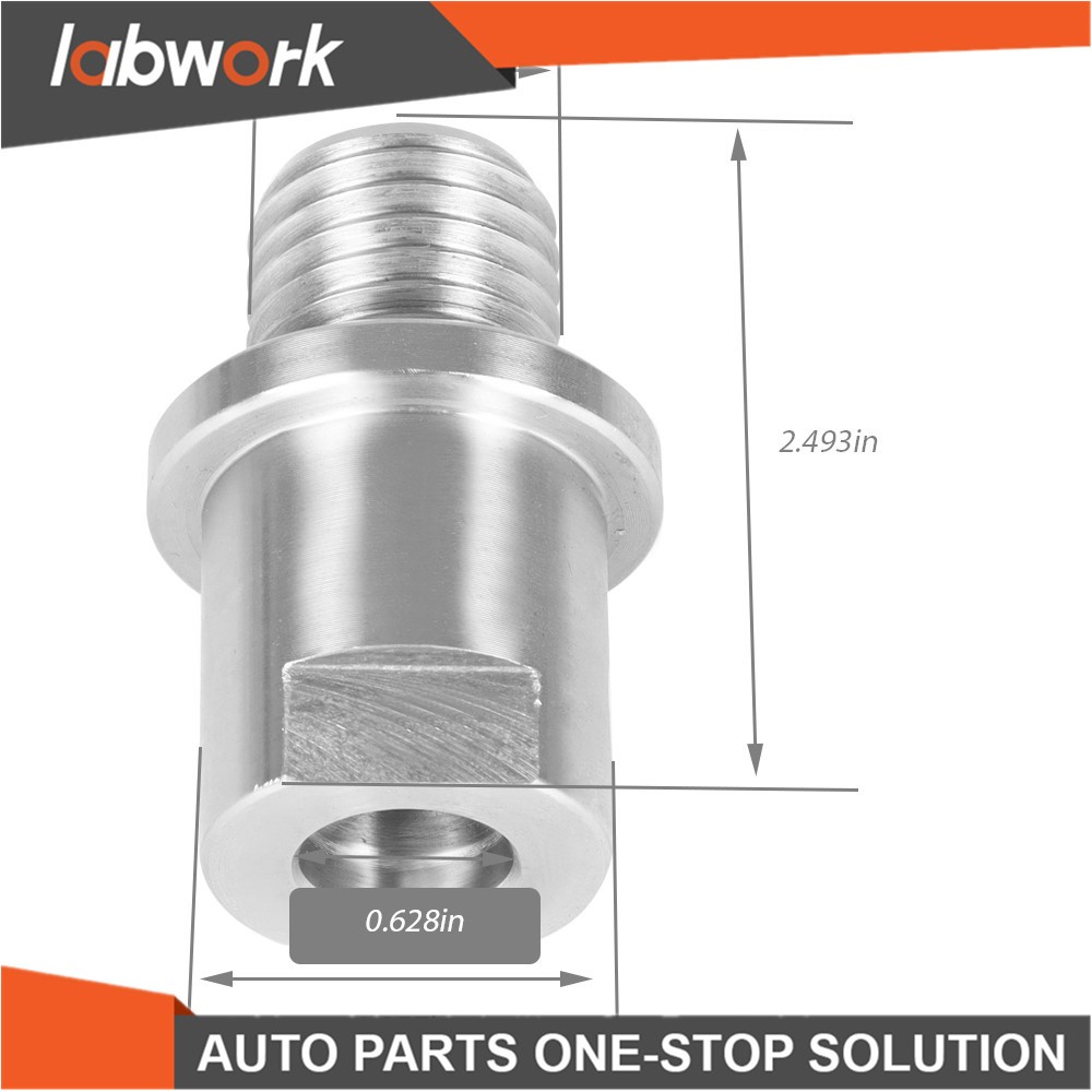 Labwork Converts 5/8″ Shopsmith to 1″ × 8tpi Lathe Headstock Spindle Adapter