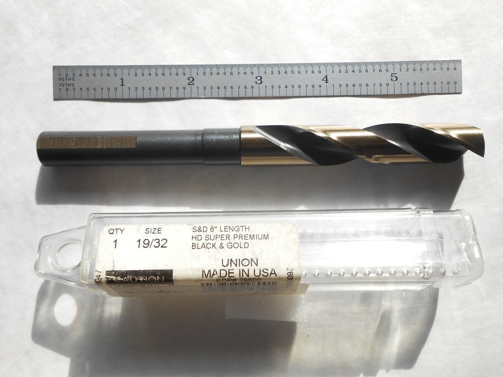 NEW VIKING U.S.A. SILVER & DEMING DRILL 1/2″ SHANK X 19/32″ CUT DIA. X 6″ OAL