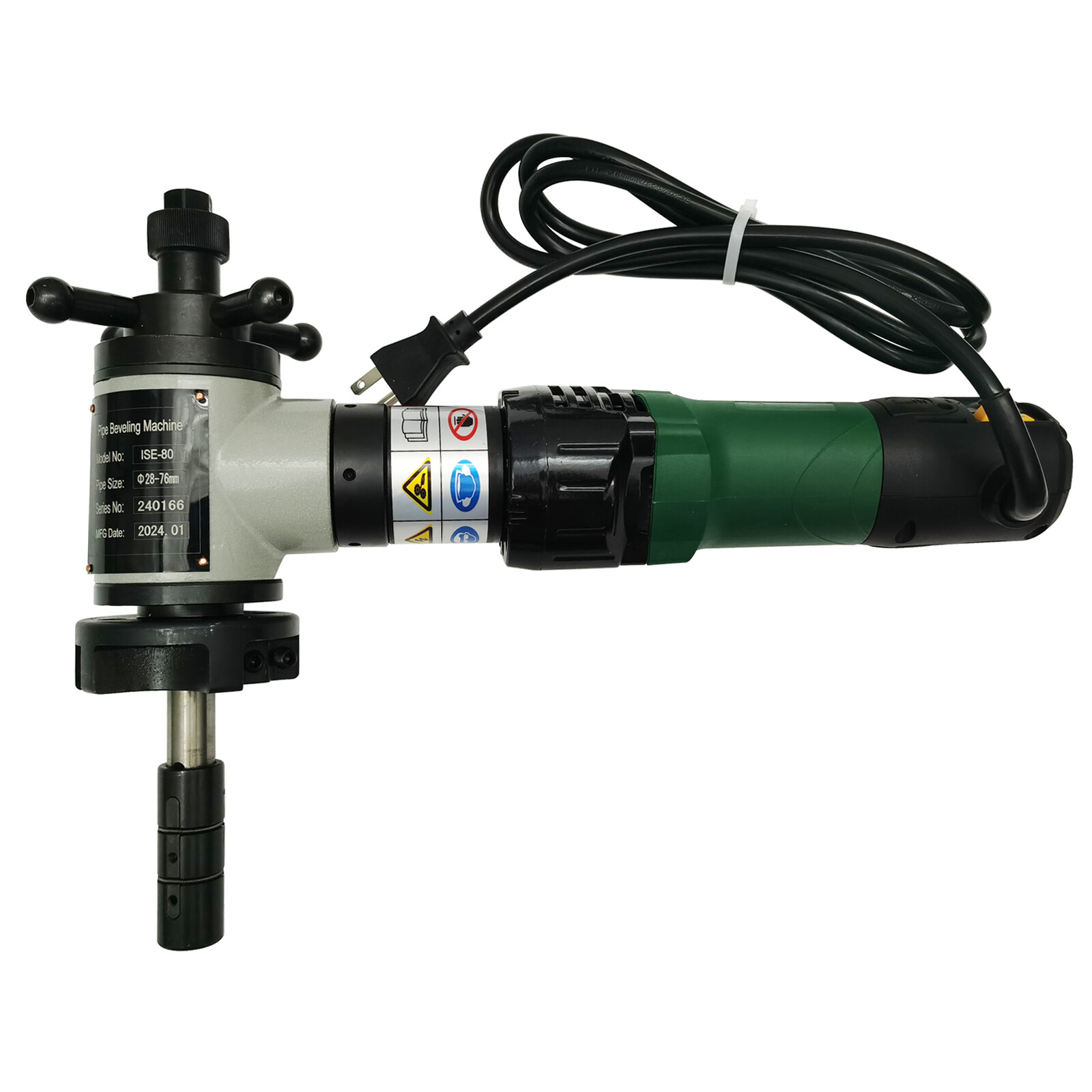 AC220V 50/60Hz 1200W Internal Rising Pipe Beveling Machine Chamfering Machine
