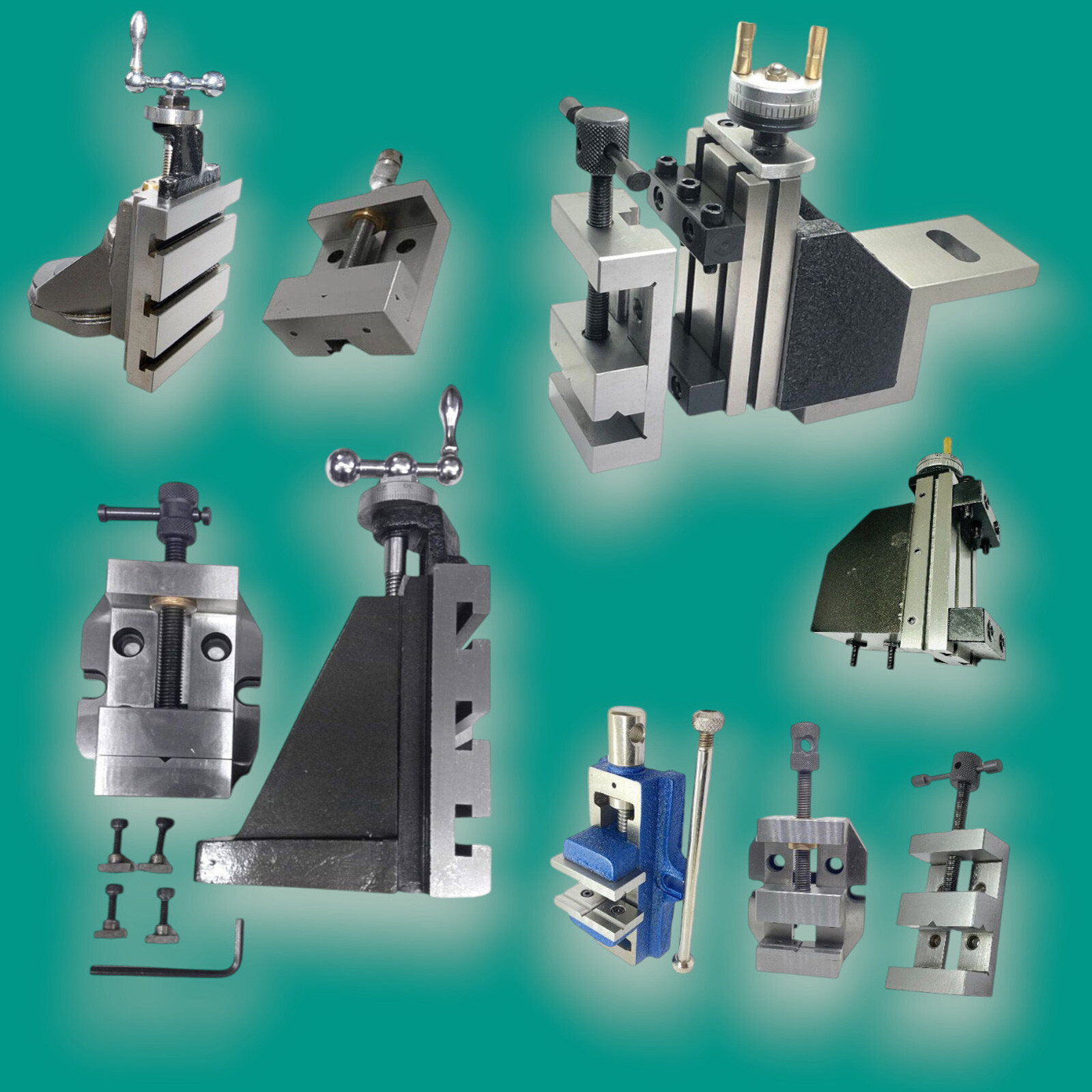 New Self Centering And Grinding Vice Vise Vertical Milling Attachments With