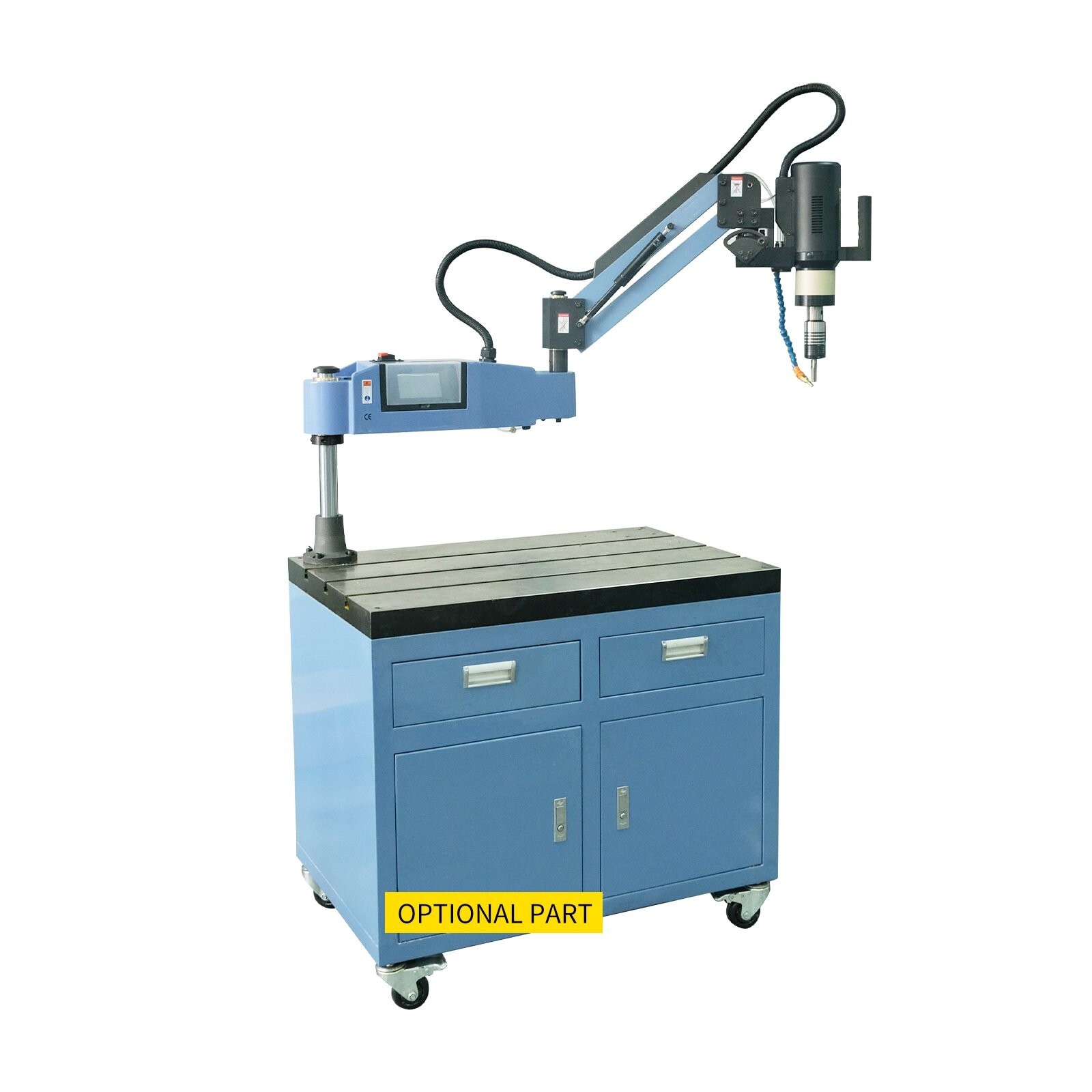 M4-M20 Universal 360° Electric Touch Tapping Machine M24HR With Auto Oil Sprayer