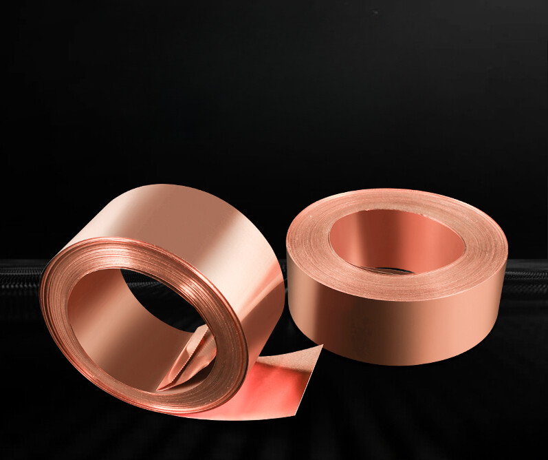 1PC T2 Copper Sheet Roll Metal Foil Plate Thick 0.1/ 0.2 /0.3/ 0.5mm *1000mm