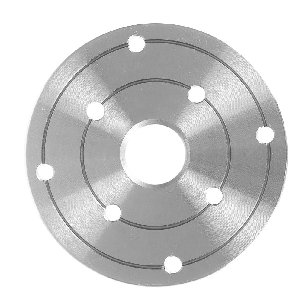 4″ Steel Wood Lathe Face Plate 1″ X 8tpi Threaded With Locking Set