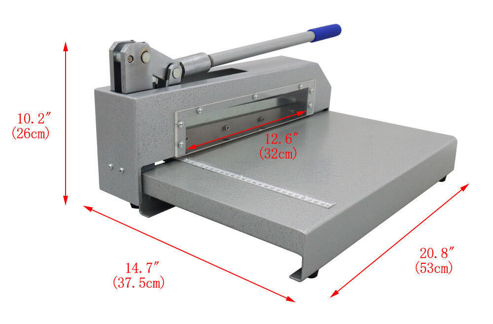 TECHTONGDA Manual Guillotine Shear Metal Plate Cutter Metal Cutting Machine
