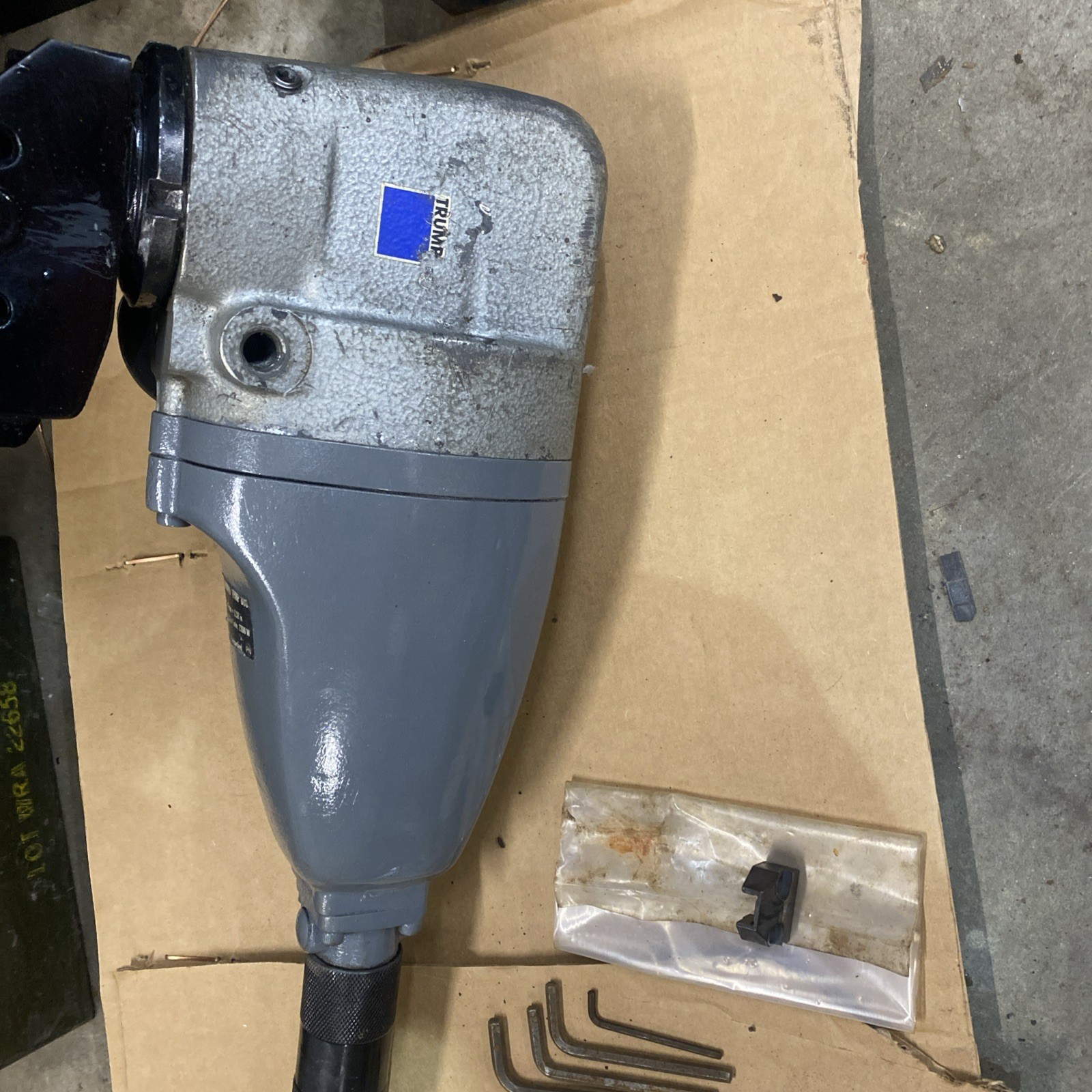 Trumpf THNP 800 Hand Held Pneumatic Air Nibbler Made In Switzerland