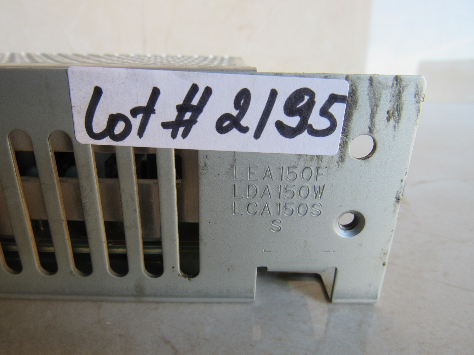 LEA 150F LDA 150W LCA 150S S Lot #2195 Listed by Greg