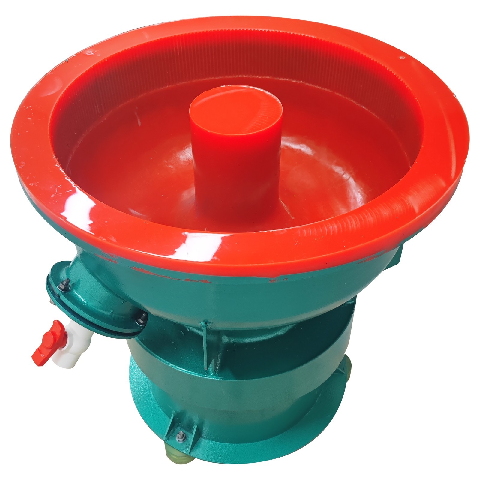 220V 3Phase 60L Vibratory Polisher Vibration Deburring Grinder for Hardware Part
