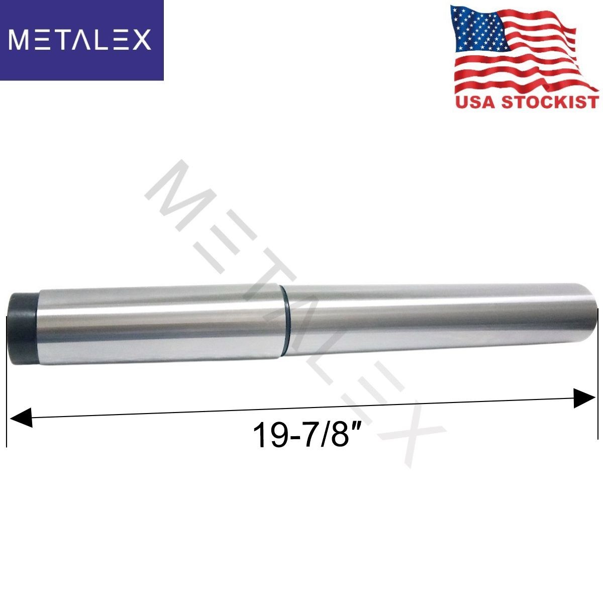 MT6 Lathe Alignment Precision Test Bar Mandrel Over All Length 19-7/8″ HEAVYDUTY