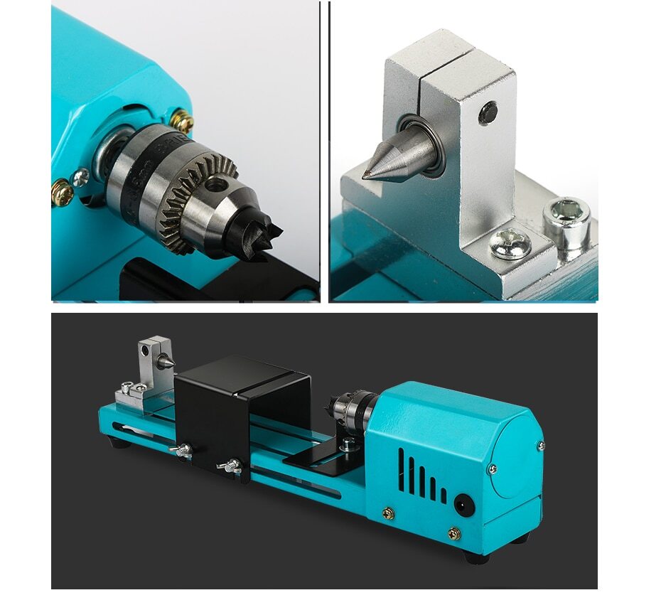 150W Mini Lathe Beads Machine Miniature Buddha Pearl Lathe DIY Woodworking Tool