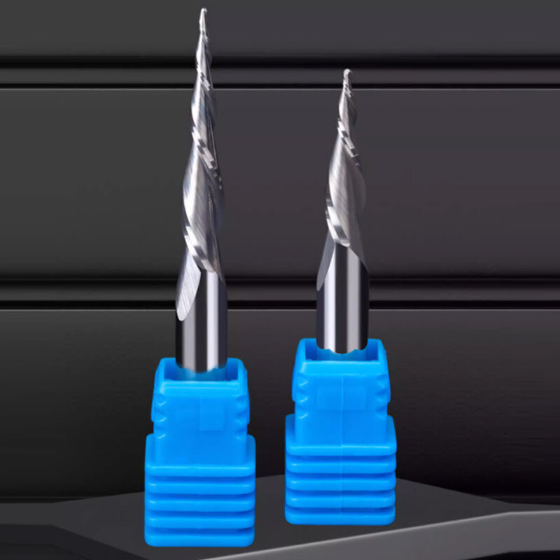 HRC 55° Tapered Ball Nose End Mill Milling cutter 6mm Shankφ CNC/Engraving/ Bits