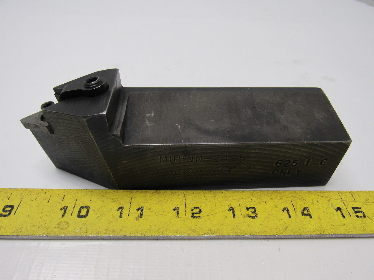 Carboloy MDPNN-24-5 1-1/2″ Shank Indexable Lathe Tool Holder 6″ OAL